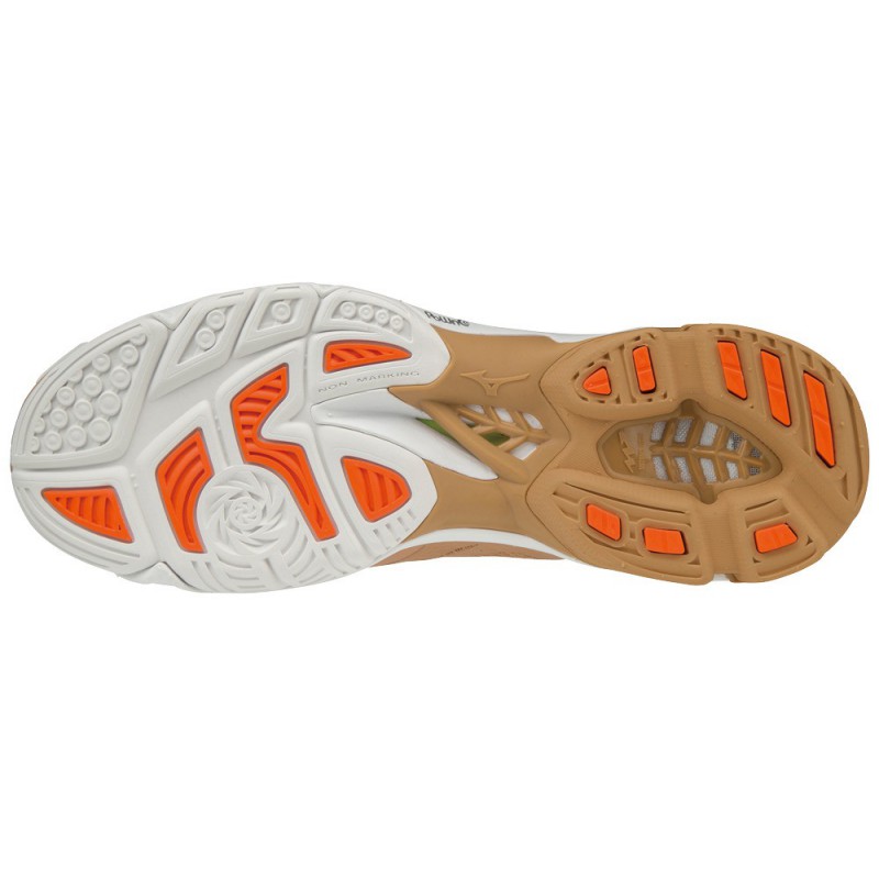 Buty do siatkówki Mizuno Wave Lightning Z5 beżowe 2019