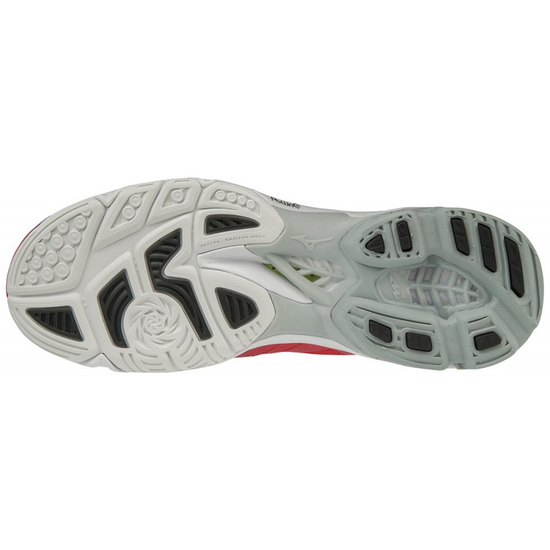 Buty do siatkówki Mizuno Wave Lightning Z5 Mid czerwone 2019