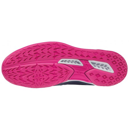 Buty do siatkówki Mizuno Thunder Blade 2 damskie granatowe 2019 Buty do siatkówki Mizuno Thunder Blade 2 damskie granatowe 2019