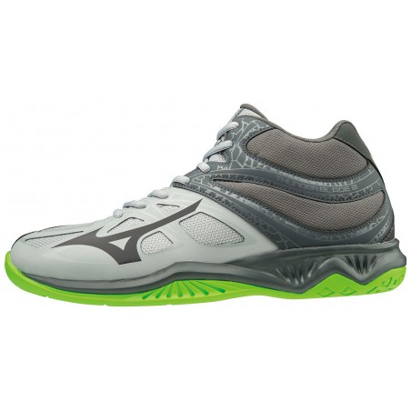 Buty do siatkówki Mizuno Thunder Blade 2 Mid szare 2019 Buty do siatkówki Mizuno Thunder Blade 2 Mid szare 2019