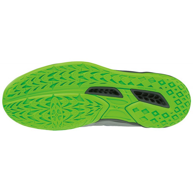 Buty do siatkówki Mizuno Thunder Blade 2 Mid szare 2019