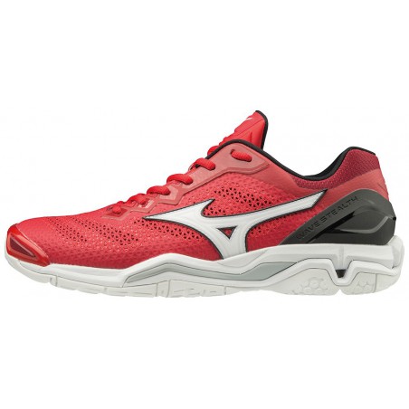 Buty do piłki ręcznej Mizuno Wave Stealth V czerwone 2019