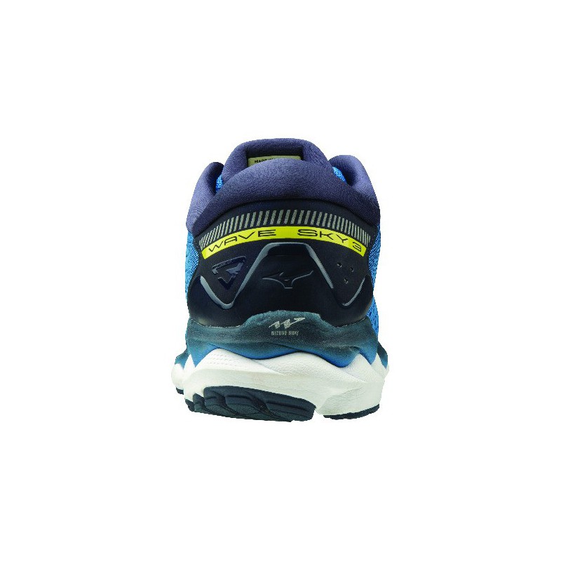 Buty do biegania Mizuno Wave Sky 3 niebieskie 2019