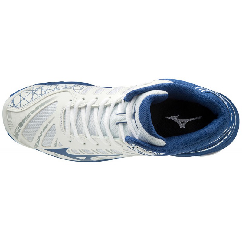 Buty do siatkówki Mizuno Wave Voltage Mid białe 2020