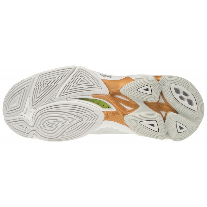 Buty do siatkówki Mizuno Wave Lightning Z6 damskie kremowe 2020
