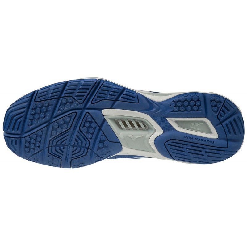 Buty do piłki ręcznej Mizuno Wave Stealth V niebieskie 2020