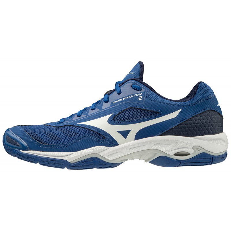 Buty do piłki ręcznej Mizuno Wave Phantom 2 granatowe 2020 Buty do piłki ręcznej Mizuno Wave Phantom 2 granatowe 2020