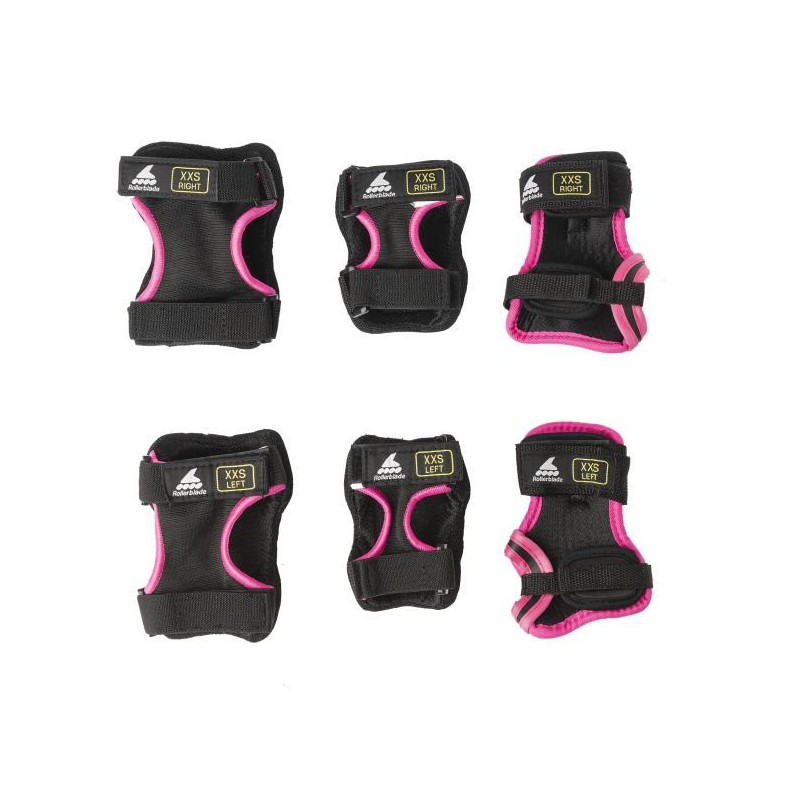 Zestaw ochraniaczy Rollerblade Skate Gear Junior 3 Pack różowe 2020
