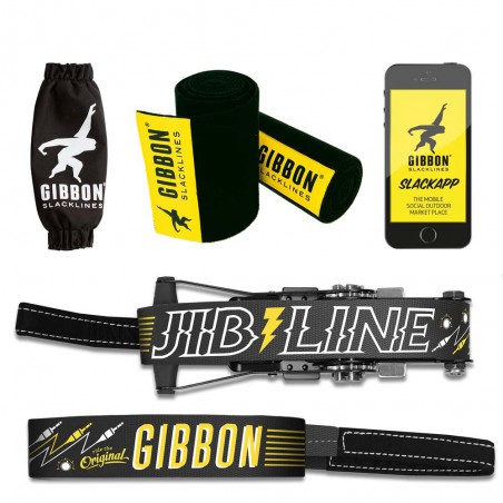 Gibbon Slackline Jibline Treewear Zestaw 12,5m