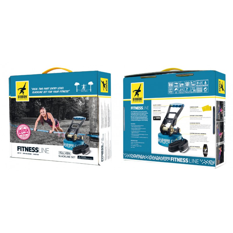 Gibbon Fitness Line- taśma 15m do slackline