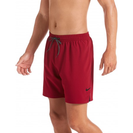 Szorty kąpielowe Nike Essential Vital 7 czerwone Szorty kąpielowe Nike Essential Vital 7 czerwone