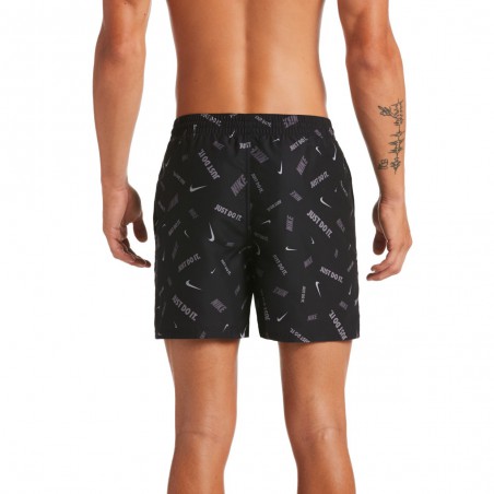 Szorty kąpielowe Nike Logofetti Breaker czarne