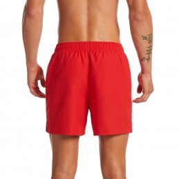 Szorty kąpielowe Nike Logo Lap 5 czerwone