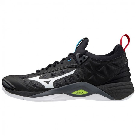 Buty do siatkówki Mizuno Wave Momentum czarne 2020 Buty do siatkówki Mizuno Wave Momentum czarne 2020