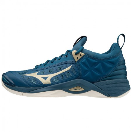 Buty do siatkówki Mizuno Wave Momentum turkusowe 2020 Buty do siatkówki Mizuno Wave Momentum turkusowe 2020