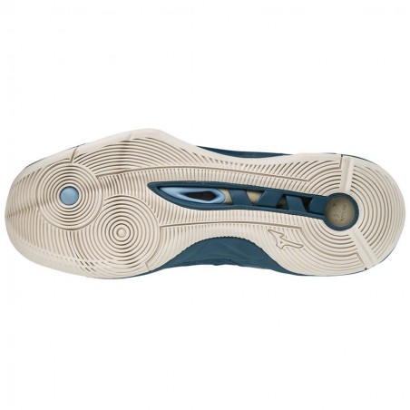 Buty do siatkówki Mizuno Wave Momentum turkusowe 2020 Buty do siatkówki Mizuno Wave Momentum turkusowe 2020