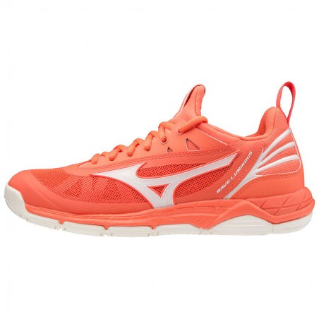 Buty do siatkówki Mizuno Wave Luminous damskie koralowe 2020
