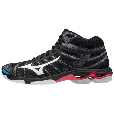 Buty do siatkówki Mizuno Wave Voltage Mid czarne 2020 Buty do siatkówki Mizuno Wave Voltage Mid czarne 2020