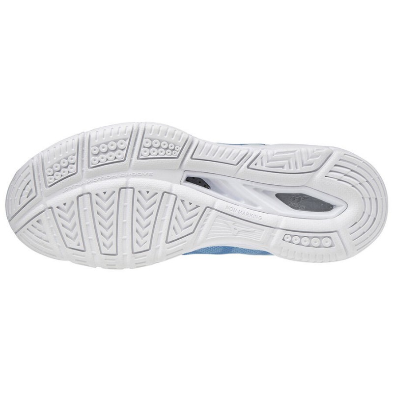 Buty do siatkówki Mizuno Wave Supersonic 2 damskie błękitne 2020