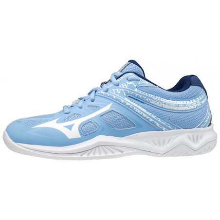 Buty do siatkówki Mizuno Thunder Blade 2 damskie błękitne 2020 Buty do siatkówki Mizuno Thunder Blade 2 damskie błękitne 2020