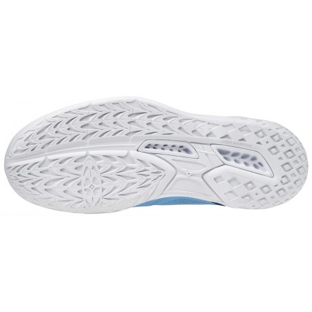 Buty do siatkówki Mizuno Thunder Blade 2 damskie błękitne 2020 Buty do siatkówki Mizuno Thunder Blade 2 damskie błękitne 2020