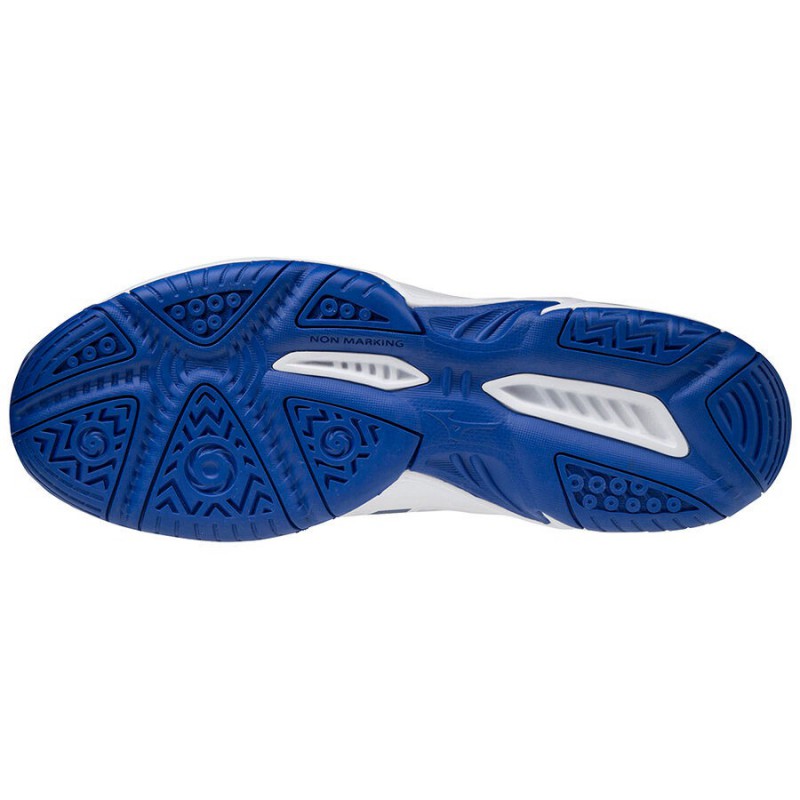 Buty halowe do siatkówki Mizuno Cyclone Speed 2 białe 2020