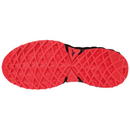 Buty do biegania Mizuno Wave Ibuki 3 czarno - niebieskie damskie 2020